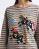 YanYan YanYan Lunar New Year Horse Embroidered Roll Neck Lambswool Sweater - 4