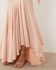 YAS YAS bandeau scarf detail maxi dress in pale pink - 3
