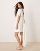 YAS YAS bow back statement mini dress in white - 2