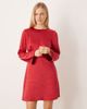 YAS YAS open back satin mini dress in red - 2