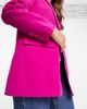 YAS Y.A.S oversized blazer in bright pink - part of a set - 4