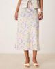 YAS YAS satin midi skirt in meadow floral print - part of a set-Multi - 2