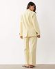 YAS YAS tailored wide leg pants in pastel yellow - part of a set - 4