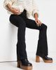 YAS Y.A.S Vinnie high waisted flares jeans in black - 4