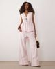 YAS YAS wide leg pants in pale pink - part of a set - 1