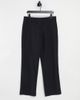 YAS Y.A.S wide leg tailored pants in black - 1