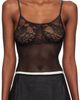 Yasmine Eslami Yasmine Eslami Black Tina Bodysuit - 1