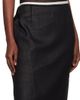 Yasmine Eslami Yasmine Eslami Black Tina Bodysuit - 5