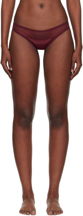 Yasmine Eslami Yasmine Eslami Burgundy Serena Thong