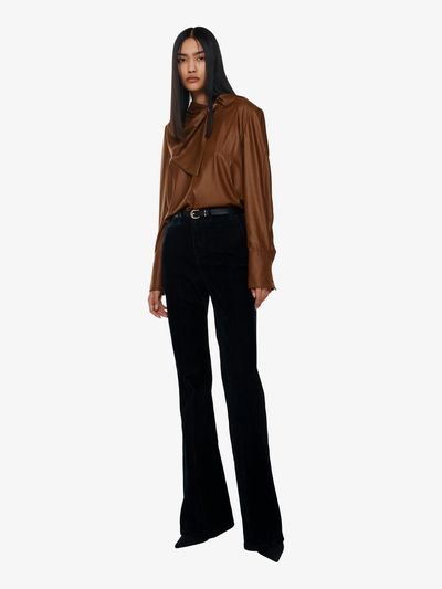 YCH BOOTCUT TROUSERS BLACK (F24PT4161BK)
