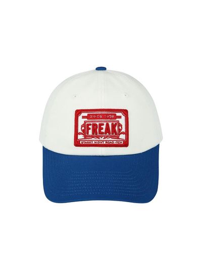YCH Freak-Embroidere Base Ball Cap_Blue