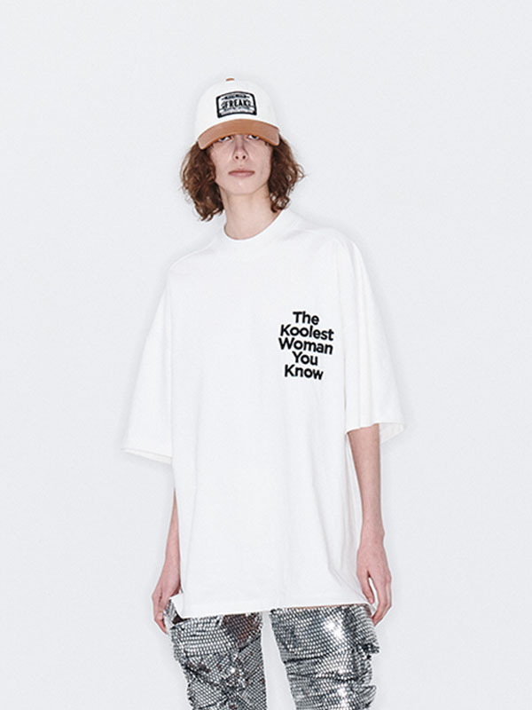 YCH Freak-Embroidere Base Ball Cap_Brown