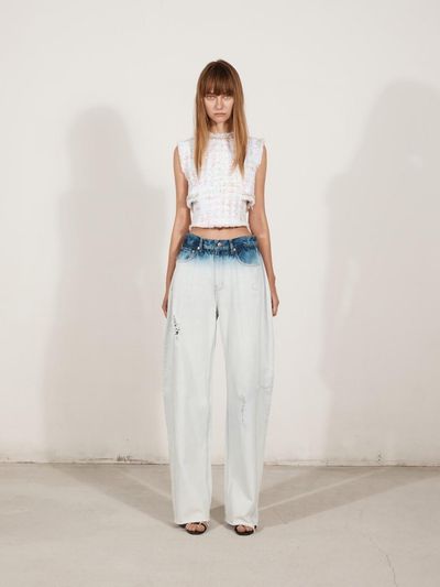 YCH GRADATION DENIM PANTS_BLUE