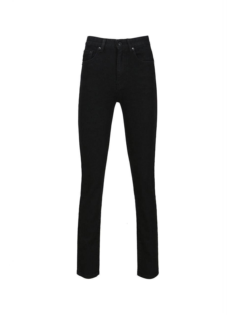 YCH HIGH WAIST SKINNY JEANS (BLACK)