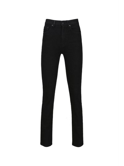 YCH HIGH WAIST SKINNY JEANS (BLACK)