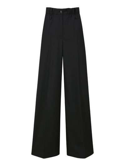 YCH HIGH WAISTED TROUSERS BLACK (F24PT4021BK)