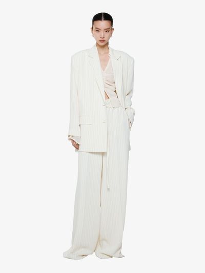 YCH HIGH WAISTED TROUSERS (F24PT4022IV)