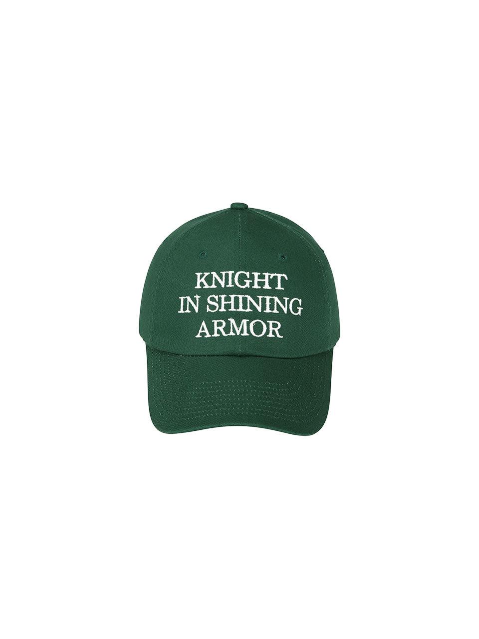 YCH KNIGHT PRINT BASEBALL CAP (GREEN)