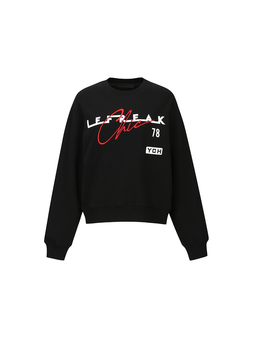 YCH LE FREAK-PRINT SWEATSHIRT (BLACK)