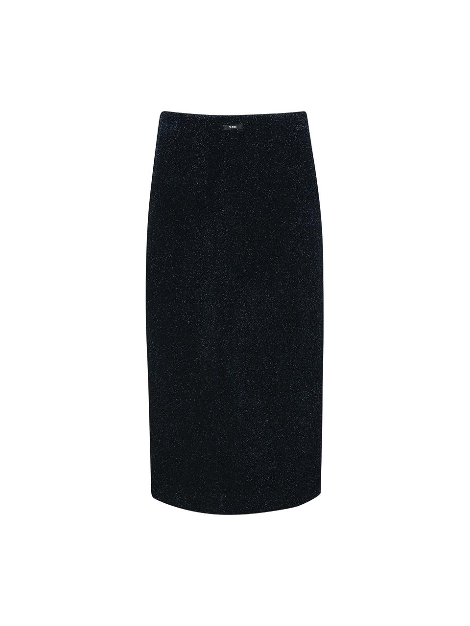 YCH MID LENGTH SLIT SKIRT