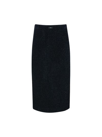YCH MID LENGTH SLIT SKIRT