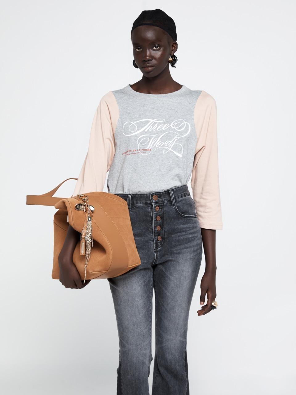 YCH Raglan Slim Fit Cotton T-shirt [Grey] (R25TS11082GY)