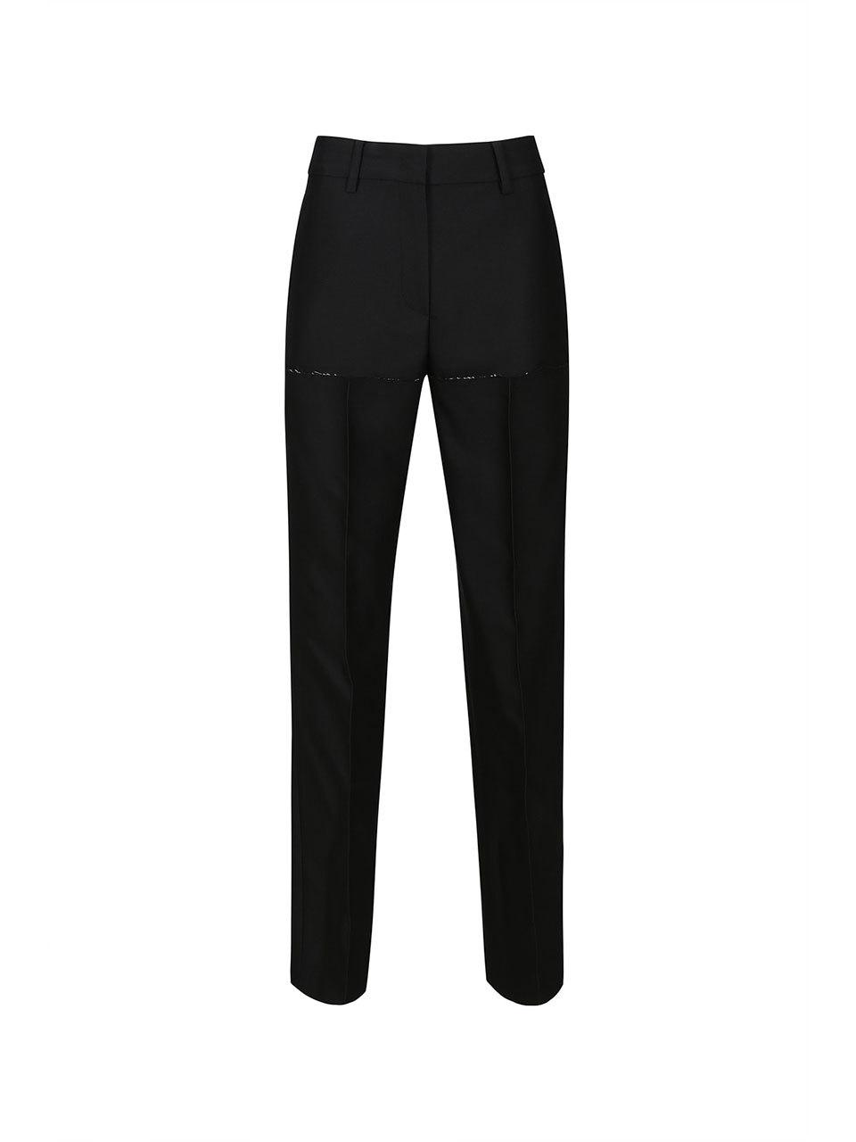 YCH TAILORED TROUSERS (BLACK)