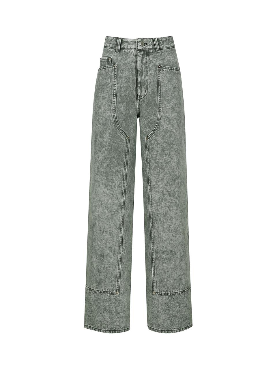 YCH WIDE JEANS (GREY)