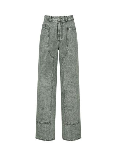 YCH WIDE JEANS (GREY)