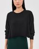 Year of Ours Year of Ours Cropped Long Sleeve Tee Black - 2