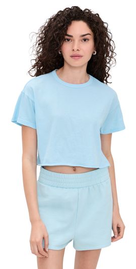 Year of Ours Year of Ours Cropped Tee Sky
