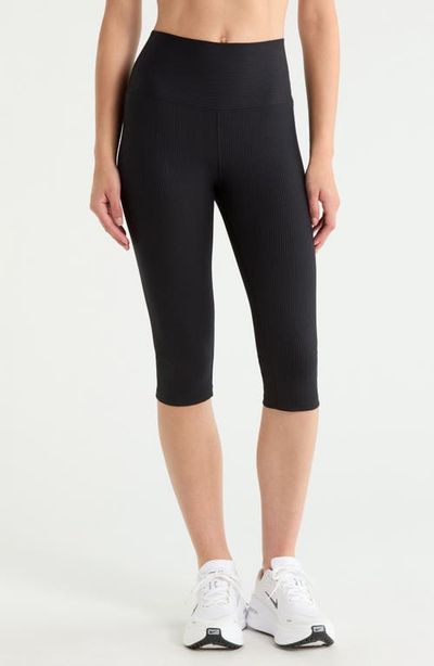 Year of Ours Year of Ours Ribbed High Waist Capri Leggings