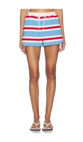 YEAR OF OURS YEAR OF OURS Striped Cotton Jersey Shorts