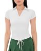 Year of Ours Year of Ours Studio Polo Tee White - 1