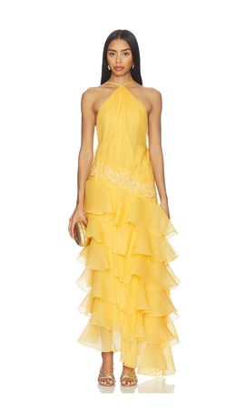 Yellow The Label Yellow The Label Dahlia Organza Dress