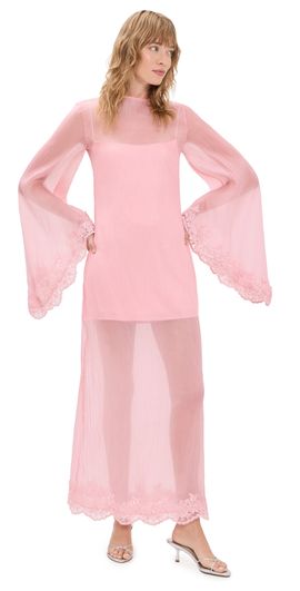 Yellow the Label Yellow the Label Elowen Organza Dress Pink