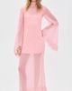 Yellow the Label Yellow the Label Elowen Organza Dress Pink - 2