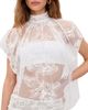 Yellow the Label Yellow the Label Helena Doily Top Ivory - 1