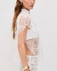 Yellow the Label Yellow the Label Helena Doily Top Ivory - 4