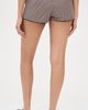Yellow the Label Yellow the Label Houndstooth Mini Shorts Brown - 3