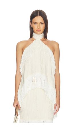 Yellow The Label Yellow The Label Jones Fringe Top