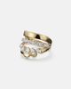 Yeprem Yeprem 18kt gold ring with diamonds - 1