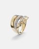Yeprem Yeprem 18kt gold ring with diamonds - 4