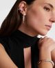 Yeprem Yeprem 18kt white gold drop earrings with diamonds - 2