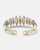 Yeprem Yeprem Golden Strada 18kt gold and white gold bangle with diamonds - 5