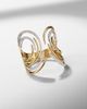 Yeprem Yeprem Golden Strada 18kt gold and white gold cuff bracelet with diamonds - 5