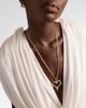 Yeprem Yeprem Golden Strada 18kt white and yellow gold necklace with diamonds - 3