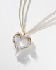 Yeprem Yeprem Golden Strada 18kt white and yellow gold necklace with diamonds - 5