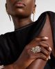 Yeprem Yeprem Golden Strada 18kt white and yellow gold ring with diamonds - 2