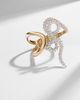 Yeprem Yeprem Golden Strada 18kt yellow and white gold bangle with diamonds - 5